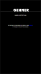 Mobile Screenshot of gehner.de